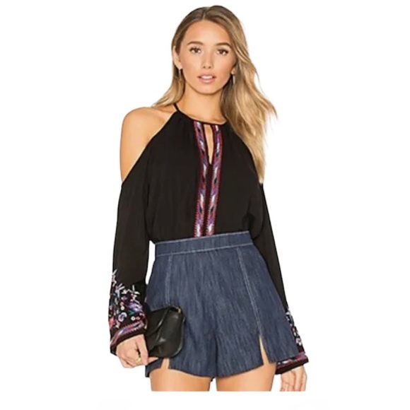 Parker Adelise Blouse in Black - Picture 3 of 7